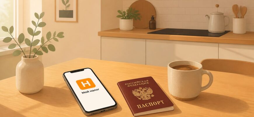Приложение Мой налог на смартфоне и паспорт РФ — как зарегистрироваться самозанятому за 10 минут